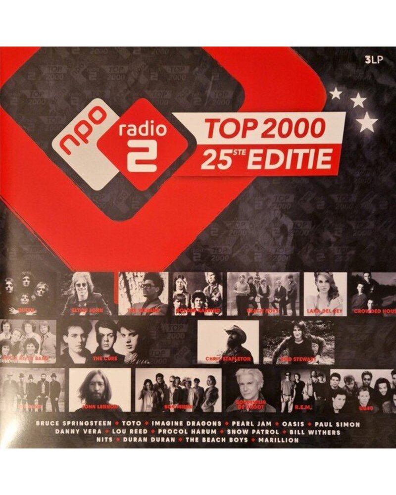 VARIOUS: NPO RADIO 2 TOP 2000 - 25STE EDITIE 3LP