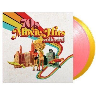 VARIOUS: 70'S MOVIE HITS COLLECTED-COLOURED 2LP