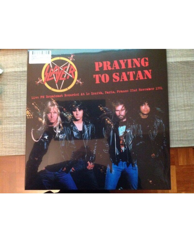 SLAYER: PRAYING TO SATAN (LIVE FM BROADCAST RECORDED AT LE ZENITH, PARIS, FRANCE 22ND NOVEMBER 1991) 1LP