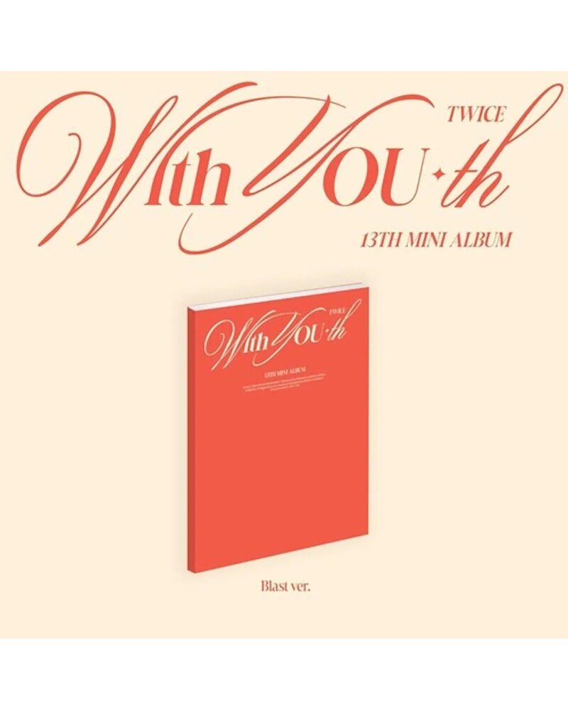 TWICE: WITH YOU-TH (Random ver.) (K-POP) CD