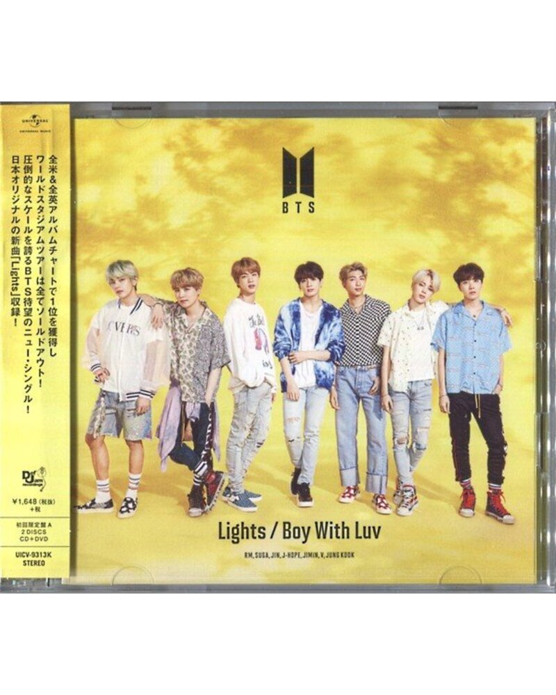 BTS: LIGHTS / BOY WITH LUV cd/DVD K-POP