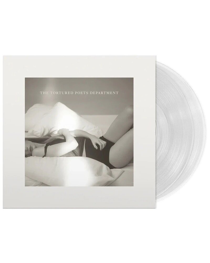 SWIFT TAYLOR: THE TORTURED POETS DEPARTMENT- PHANTOM CLEAR 2LP
