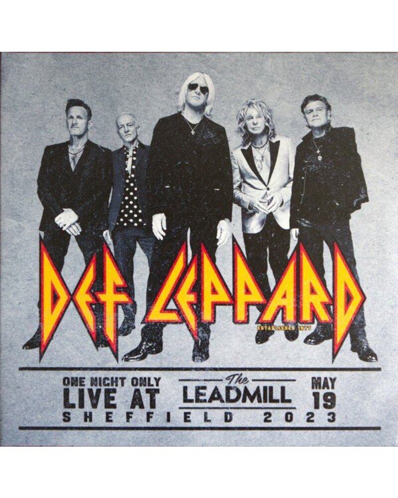 Def Leppard: Live At Leadmill   2LP Vinyl RSD 2024 New & Sealed