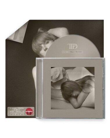 SWIFT TAYLOR: The Tortured Poets Department CD + Bonus Track "The Bolter" CD