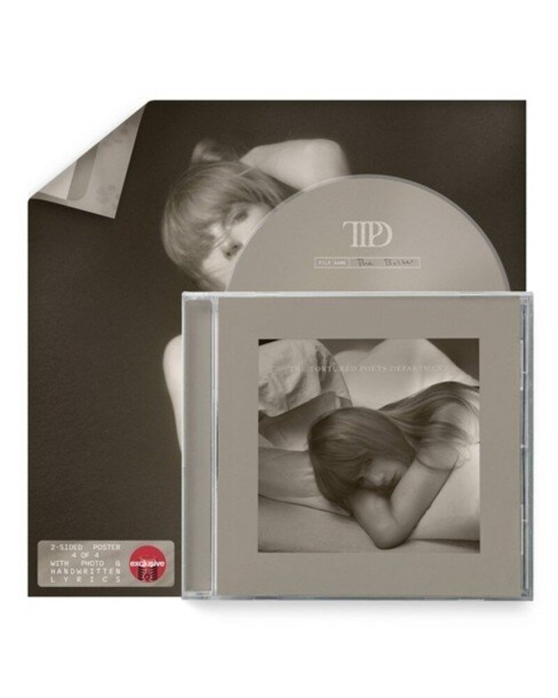 SWIFT TAYLOR: The Tortured Poets Department CD + Bonus Track "The Bolter" CD