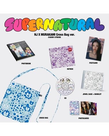 NEWJEANS: 'SUPERNATURAL' NJ X MURAKAMI (Cross Bag ver.) (K-POP)