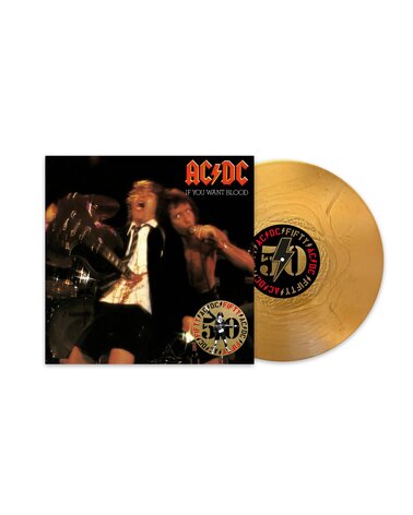 AC/DC: LET THERE BE ROCK (50TH ANNIVERSARY GOLD COLOR VINYL) LP
