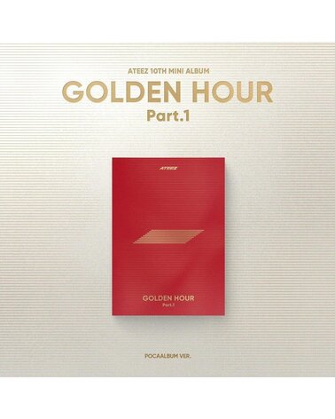 ATEEZ: 10th Mini Album [GOLDEN HOUR : Part.1] (POCAALBUM Ver.) (K-POP)