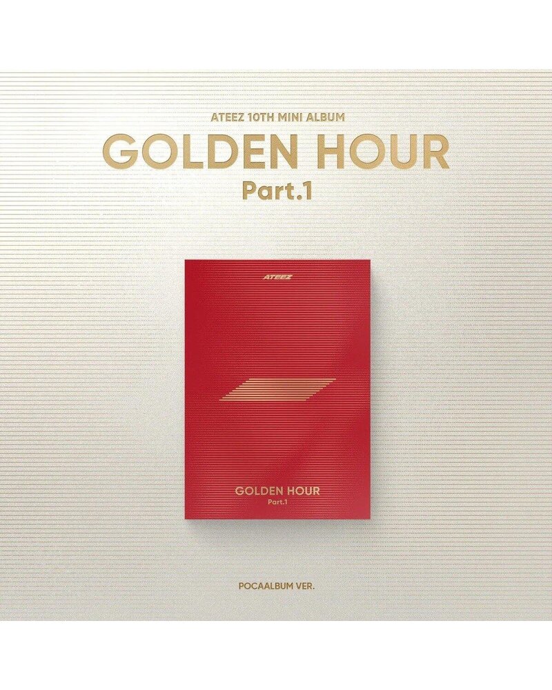 ATEEZ: 10th Mini Album [GOLDEN HOUR : Part.1] (POCAALBUM Ver.) (K-POP)