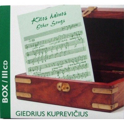KUPREVIČIUS GIEDRIUS: BOX 3 CD. KITOS DAINOS CD dgp