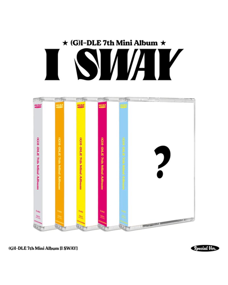 (G)I-DLE: 7th Mini Album [I SWAY] MC / Special Ver. CASSETTE (K-POP)