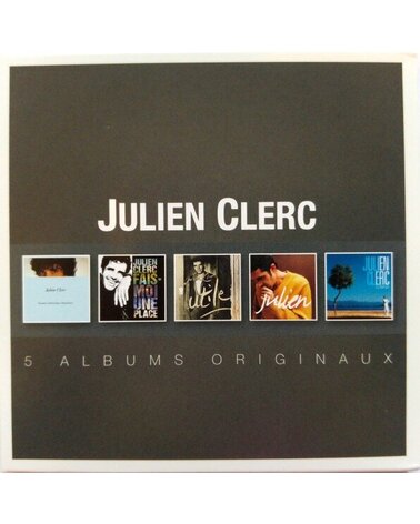 CLERC JULIEN: 5 ALBUMS ORIGINAUX 5CD