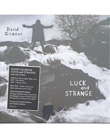 GILMOUR DAVID: LUCK AND STRANGE 2LP/BLU-RAY BOX