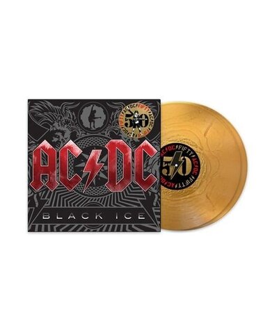 AC/DC: BLACK ICE (50TH ANNIVERSARY GOLD COLOR VINYL) 2LP