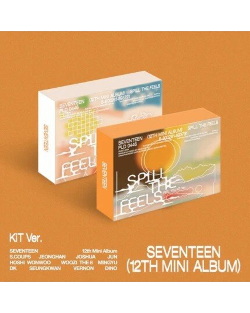 SEVENTEEN: 12th Mini Album [SPILL THE FEELS] (Random KiT Ver.) (K-POP)