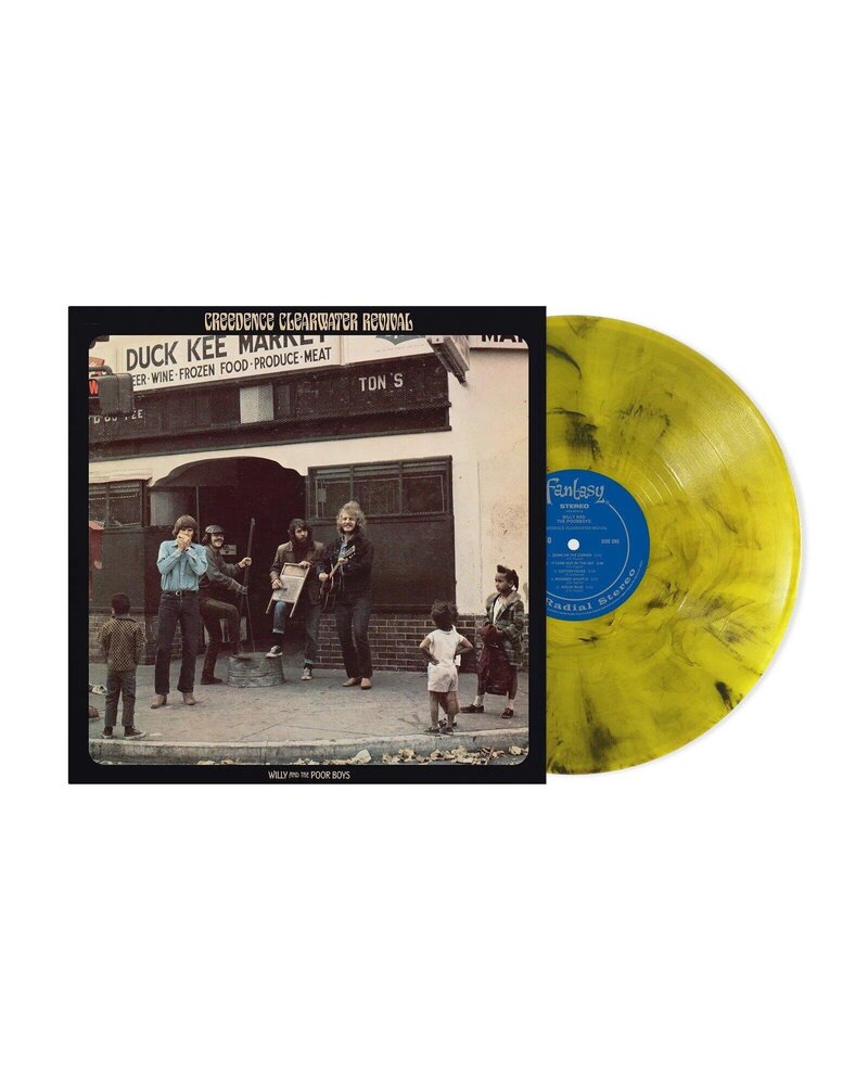 CREEDENCE CLEARWATER REVIVAL: WILLY AND THE POOR BOYS-Yellow Smoke 1LP