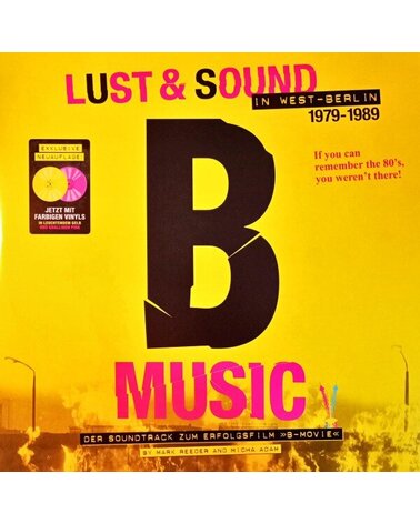 VARIOUS: LUST & SOUND IN WEST-BERLIN 1979-1989 - B-MUSIC 2LP