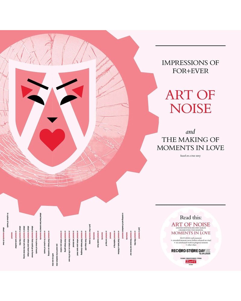 Art Of Noise: Impressions Of Forever In The Studio With Moments In Love (RSD25 Red Vinyl) LP
