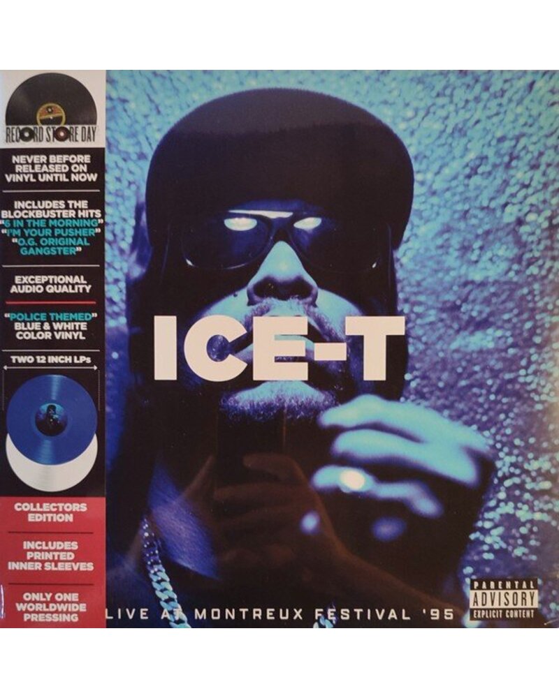 Ice-T: Live In Montreux Festival Dark Blue White 2LP Rsd25