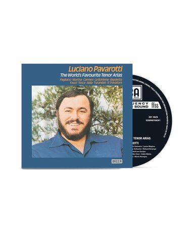 PAVAROTTI LUCIANO: THE WORLD'S FAVOURITE TENOR ARIAS CD