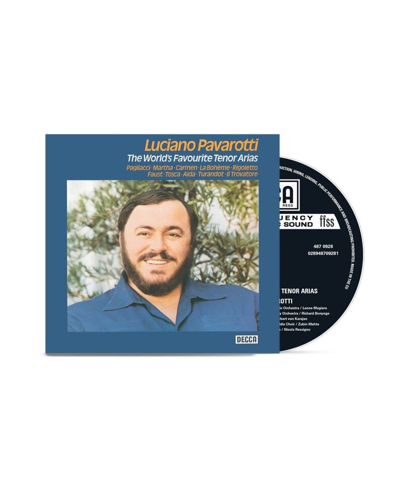 PAVAROTTI LUCIANO: THE WORLD'S FAVOURITE TENOR ARIAS CD