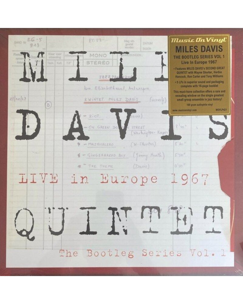 DAVIS MILES: THE BOOTLEG SERIES VOL. 1: LIVE IN EUROPE 1967 5LP