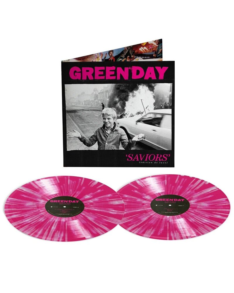 Green Day: Saviors Deluxe Pink White 2LP