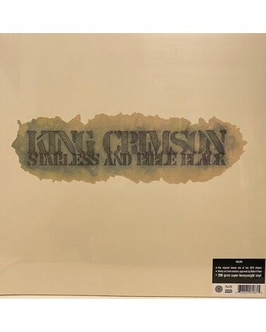 KING CRIMSON: STARLESS AND BIBLE BLACK 1LP