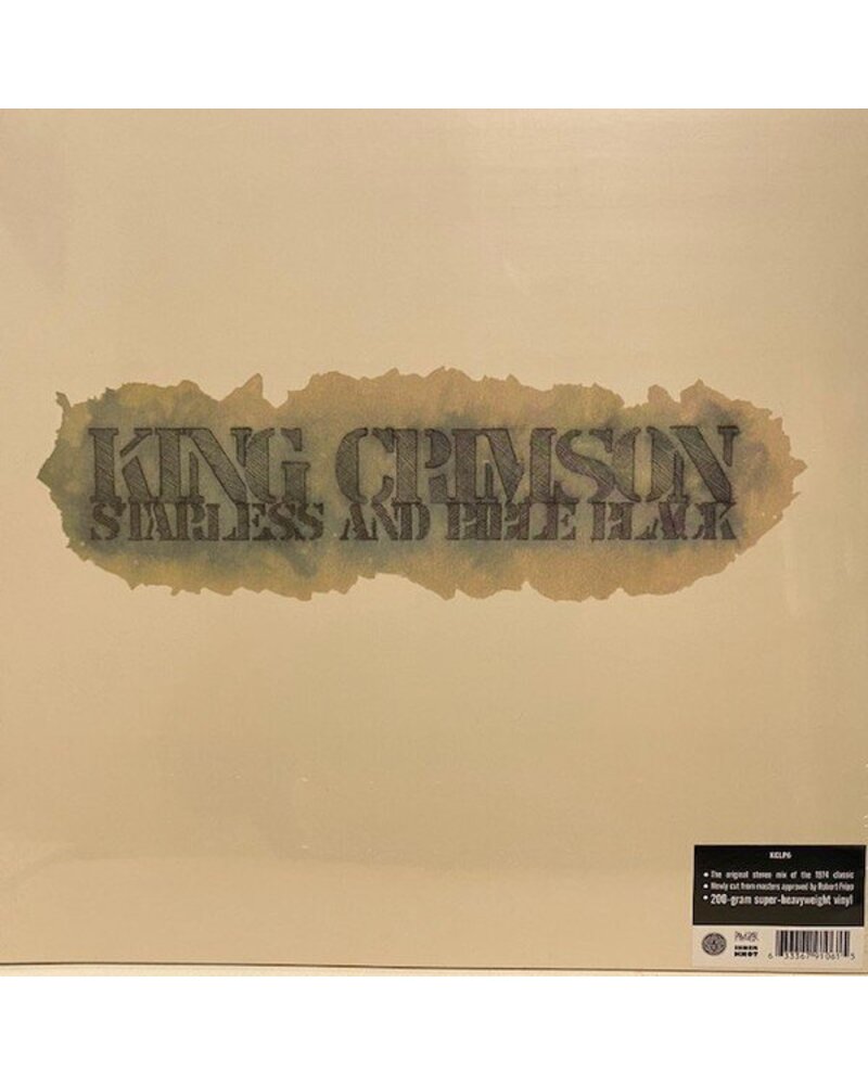 KING CRIMSON: STARLESS AND BIBLE BLACK 1LP