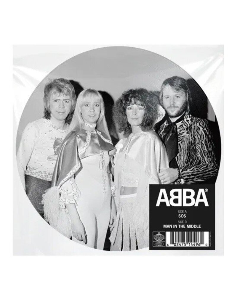 ABBA: SOS / MAN IN THE MIDDLE PICTURE 7in