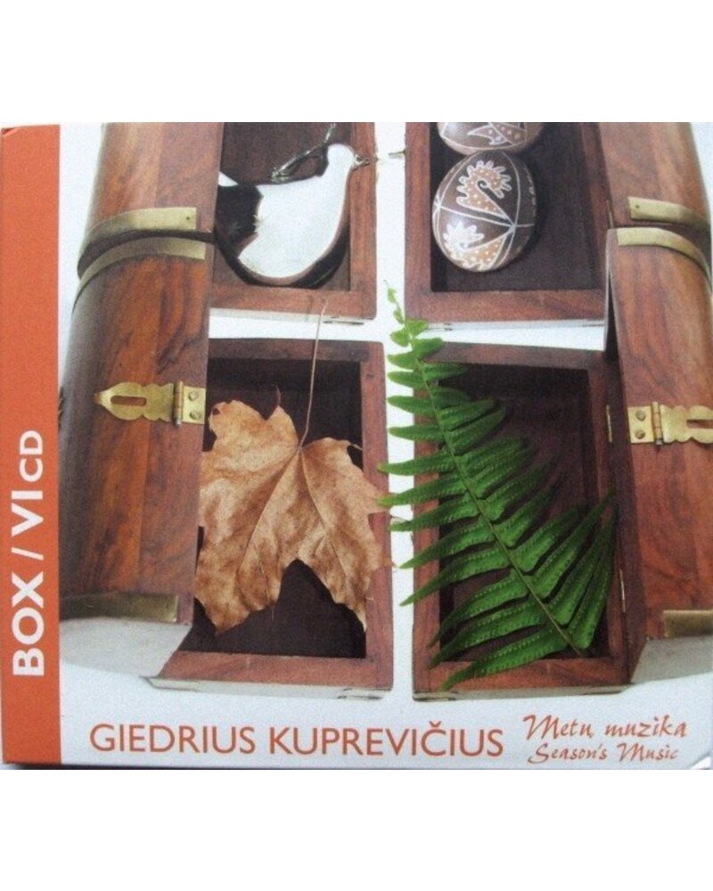 KUPREVIČIUS GIEDRIUS: BOX 6 CD. METŲ MUZIKA CD dgp