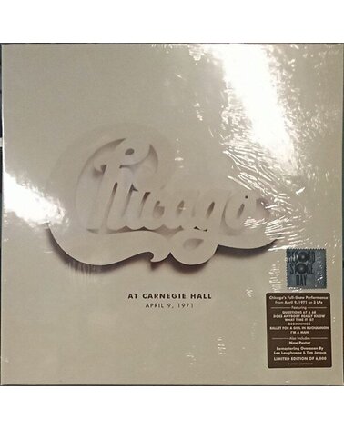 CHICAGO: AT CARNEGIE HALL - APRIL 9, 1971 3LP BOX