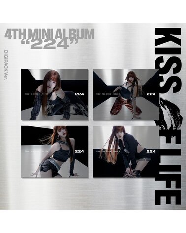 KISS OF LIFE: 224 (Random Digipack Ver.) (K-POP)