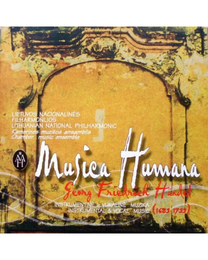 MUSICA HUMANA: HANDEL G.F. CD