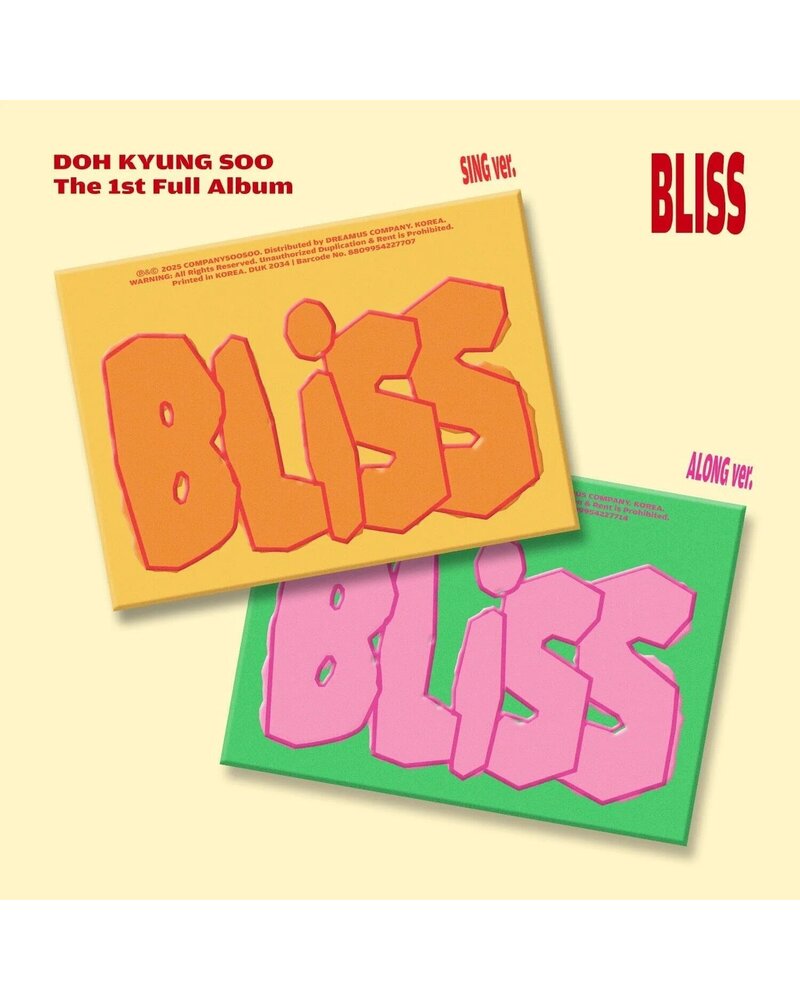 DOH KYUNG SOO(EXO): BLISS (Sing Ver.) (K-POP)