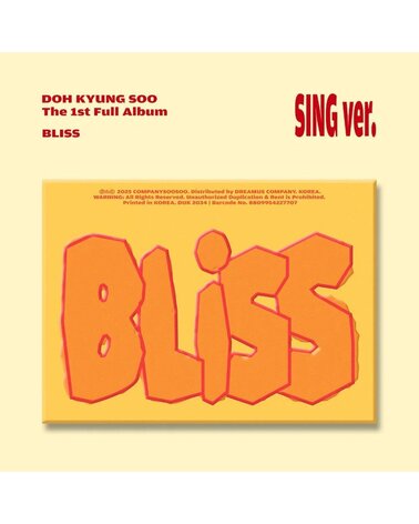 DOH KYUNG SOO(EXO): BLISS (Sing Ver.) (K-POP)