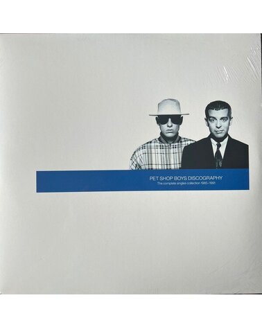 PET SHOP BOYS: DISCOGRAPHY (THE COMPLETE SINGLES COLLECTION 1985-1991) 2LP
