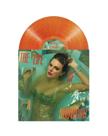 Swift Taylor: The Life Of A Showgirl (Sweat And Vanilla Perfume Portofino Orange Glitter) LP