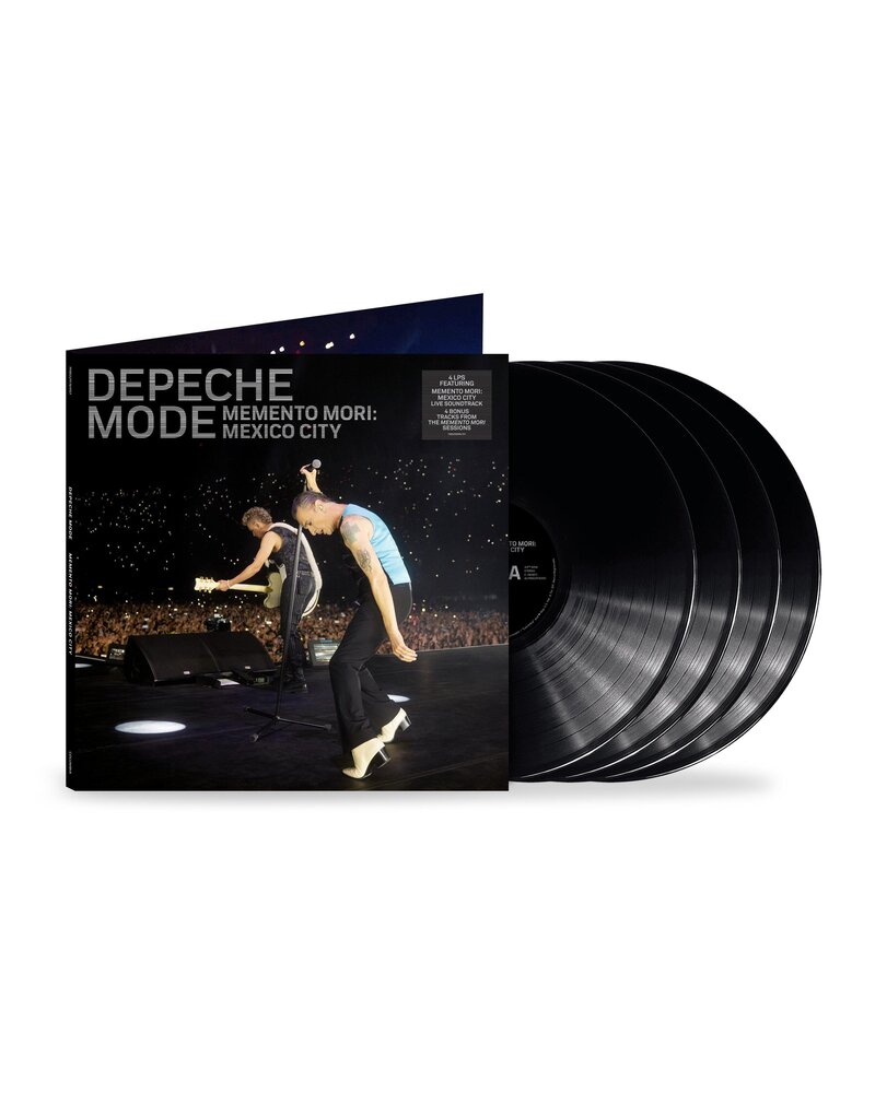 DEPECHE MODE: MEMENTO MORI - MEXICO CITY / 4LP Black Vinyl