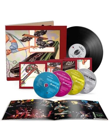 CARS: HEARTBEAT CITY 1LP/4CD BOX
