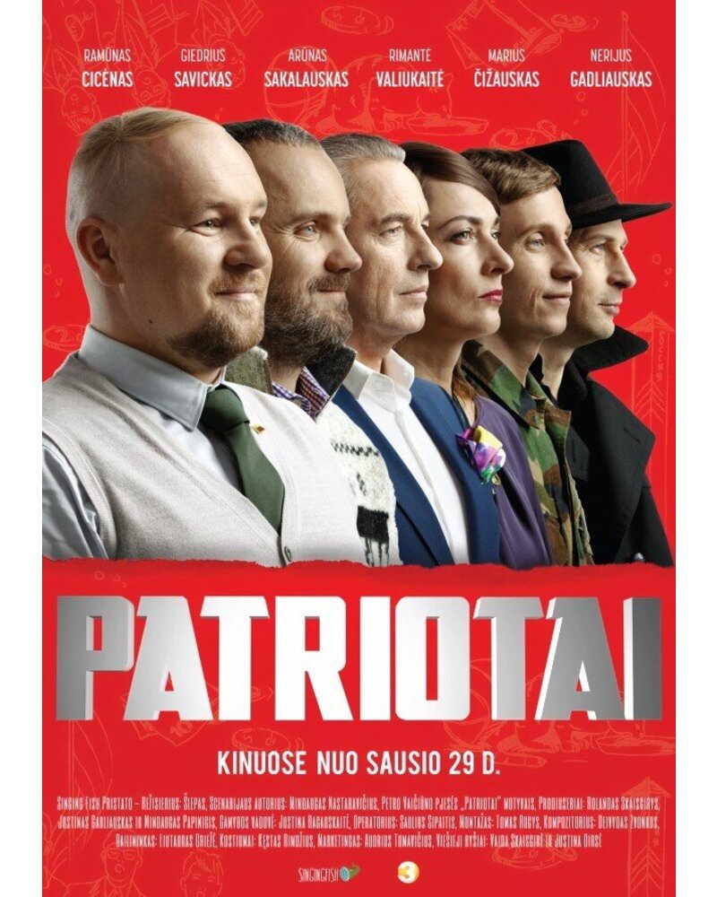 FILMAS: PATRIOTAI DVD