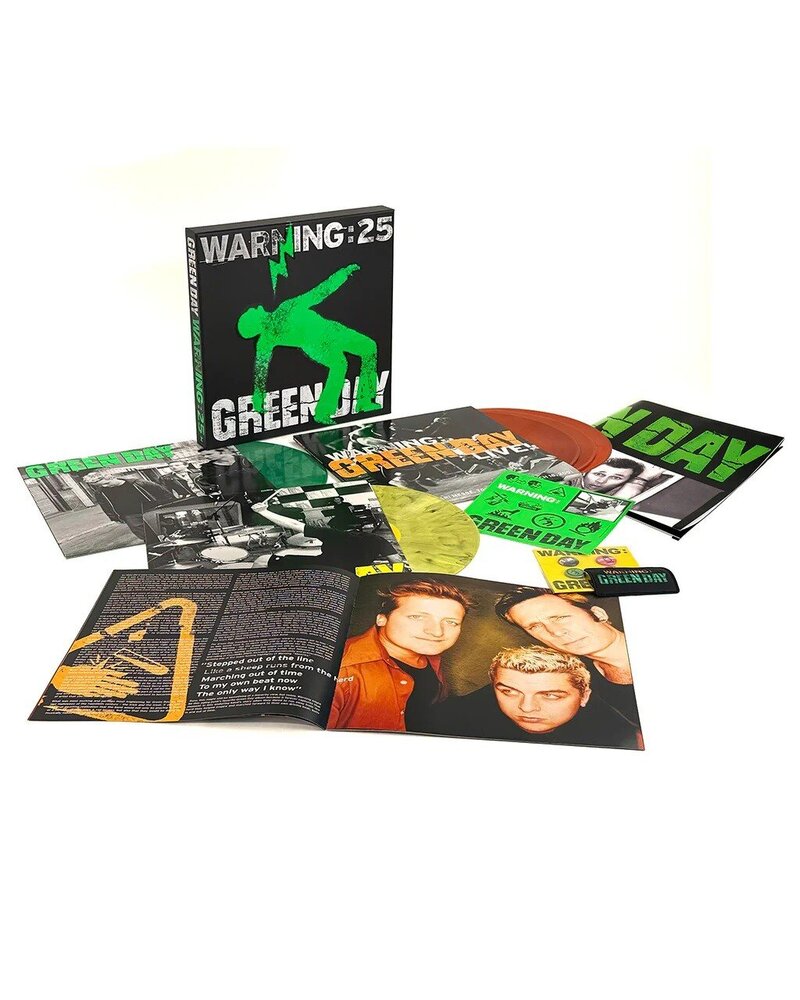 Green Day: Warning (Limited 25th Anniversary Deluxe Coloured Vinyl edition) 5LP BOX