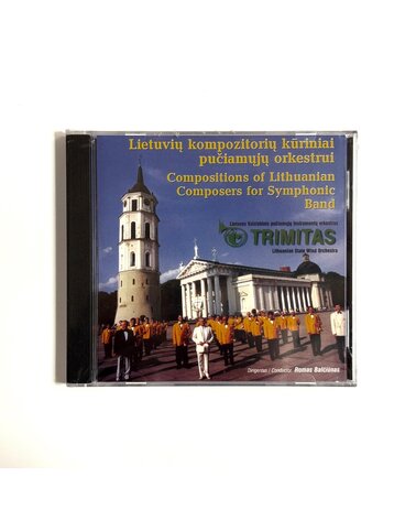 Trimitas, Balčiūnas Romas: Lietuvių Kompozitorių Kūriniai Pučiamųjų Orkestrui (Antras leidimas) CD