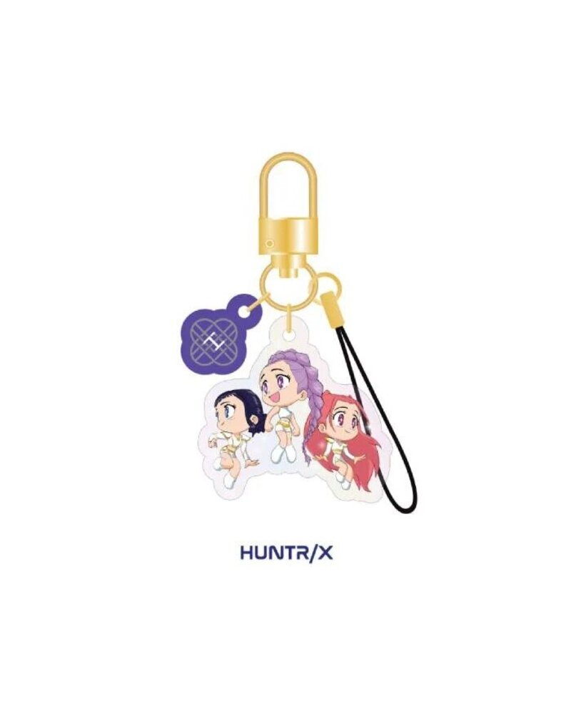 KPOP DEMON HUNTERS: OFFICIAL LIGHT STICK KEYRING CHARM (HUNTRIX) (K-POP)
