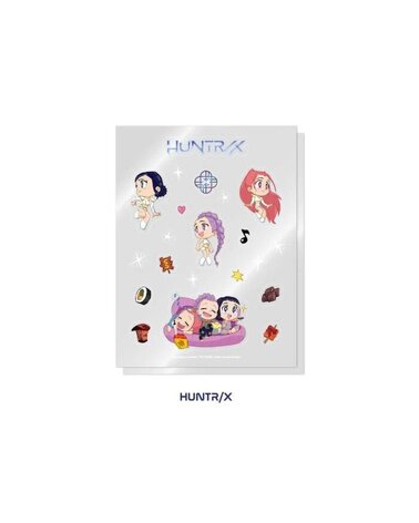 KPOP DEMON HUNTERS: OFFICIAL LIGHT STICK DECO STICKER PACK (HUNTR/X) (K-POP)