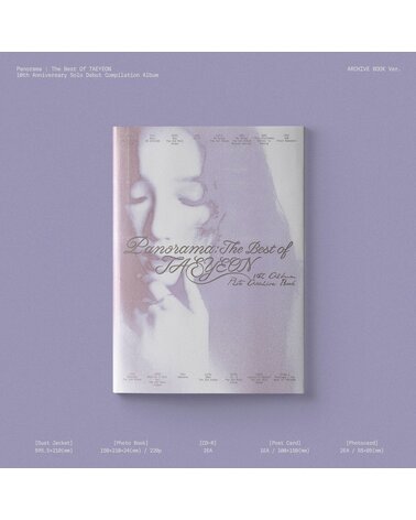 TAEYEON: Panorama : The Best of TAEYEON (ARCHIVE BOOK Ver.) (K-POP)