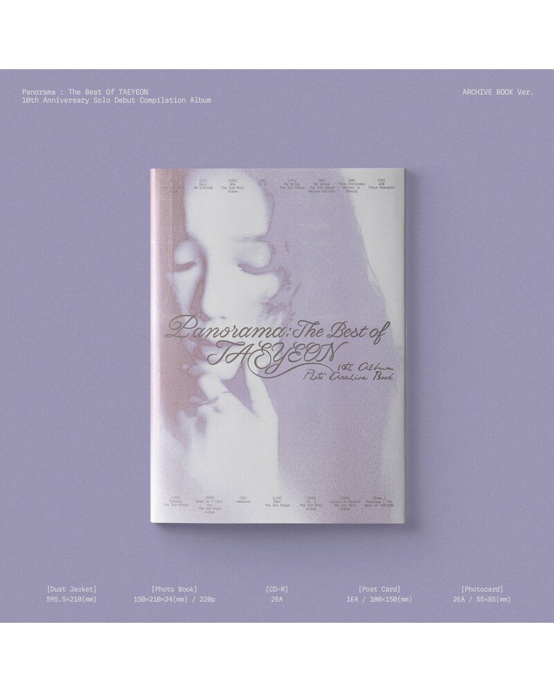 TAEYEON: Panorama : The Best of TAEYEON (ARCHIVE BOOK Ver.) (K-POP)