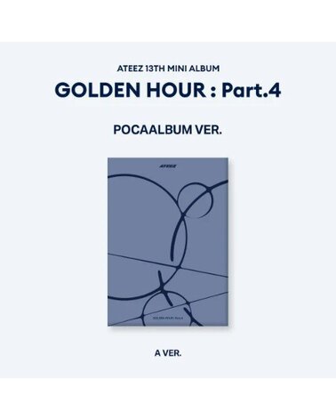 ATEEZ: GOLDEN HOUR  Part.4 (POCAALBUM ver.) (K-POP)