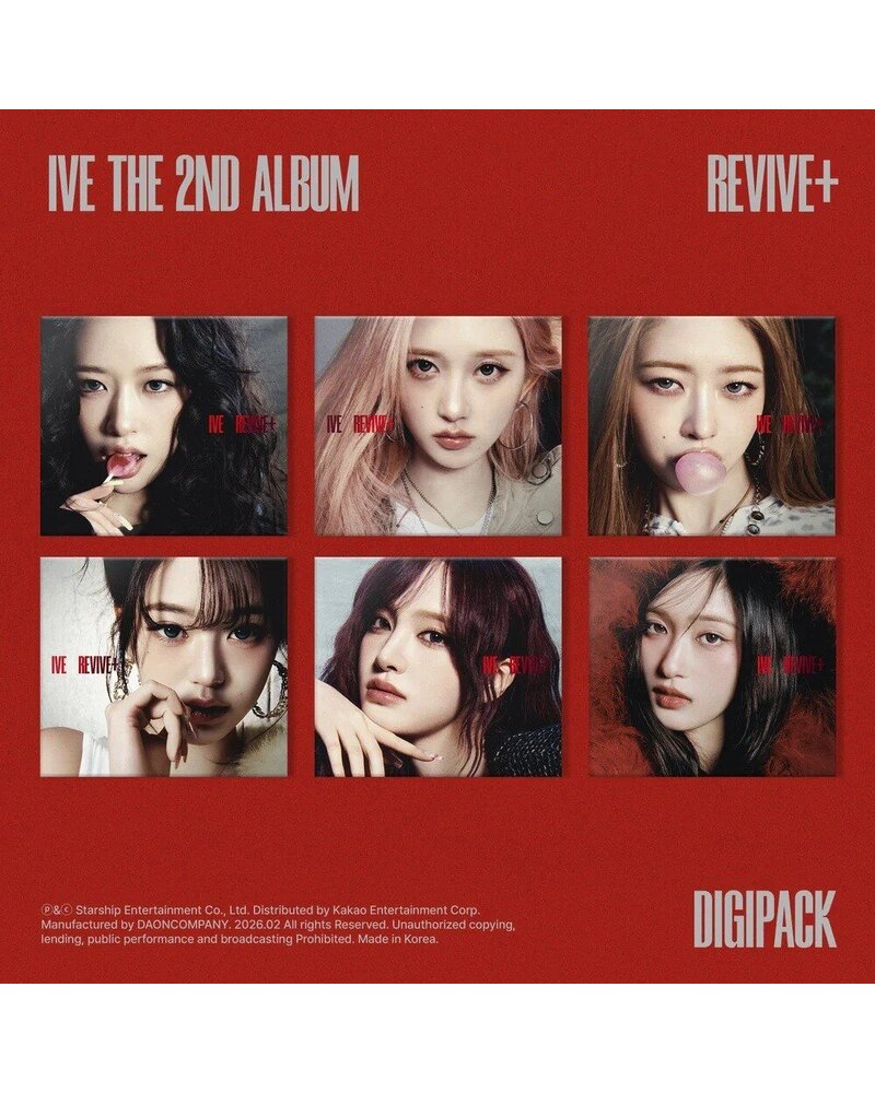 IVE: REVIVE+ (Random DIGIPACK VER.) (K-POP)