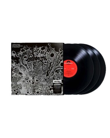 CREAM: WHEELS OF FIRE: LIVE AT THE FILLMORE & WINTERLAND LP